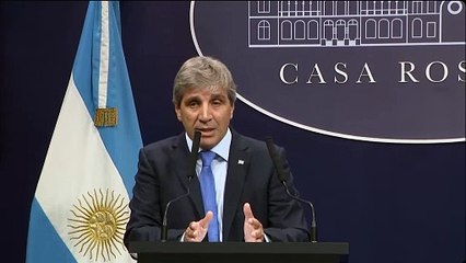 Caputo detalla los desembolsos que recibirá Argentina del FMI y otros organismos