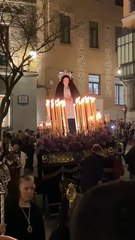 La Soledad reina en el Viernes de Dolores