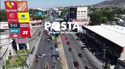 Bloquean la vía José López Portillo en protesta por la desaparición de seis mujeres en Coacalco