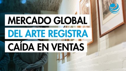 Mercado global del arte registró una caída en sus ventas en el 2024
