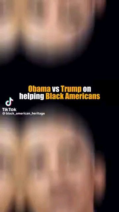 Obama vs Trump on helping Black Americans