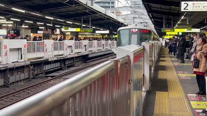 JR鶴橋駅 電車停車シーン集