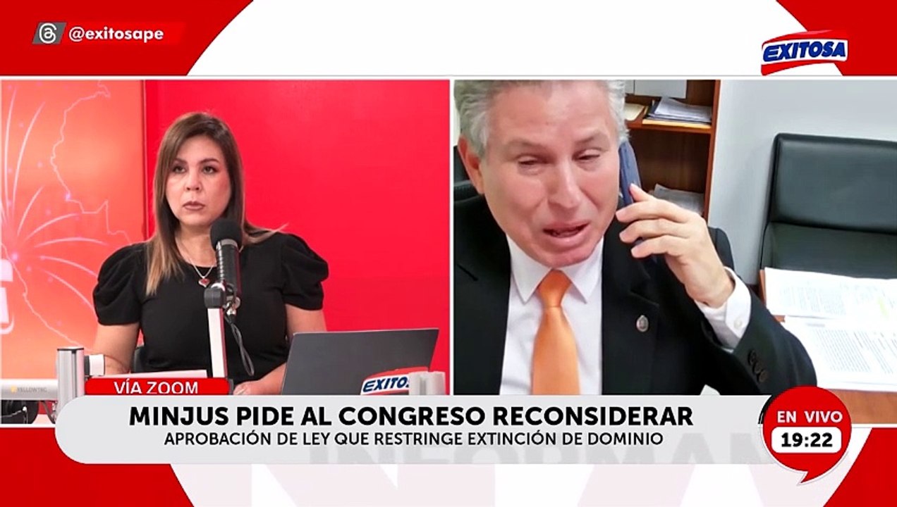 Extinción de dominio: Fiscalía alerta que investigados por corrupción recuperarán su dinero tras modificación