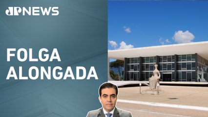 STF emenda feriado de Páscoa e fica sem sessões na próxima semana; Vilela opina