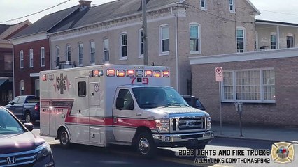 Hanover Area Fire & Rescue Ambo 79 Responding