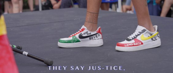 “They say justice, we say Nakba” - Ruby Wharton