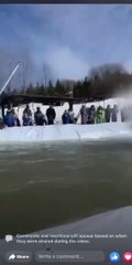 Man Rides His Bike Straight Into Pond Plunges and Falls With Splash