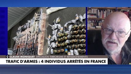 Claude Moniquet revient sur l'arrestation de 4 individus liés à un trafic d'armes