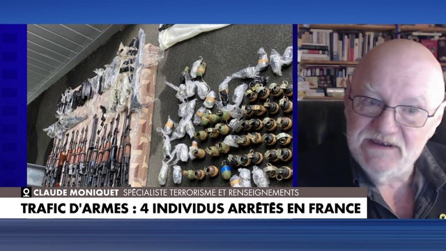 Claude Moniquet revient sur l'arrestation de 4 individus liés à un trafic d'armes
