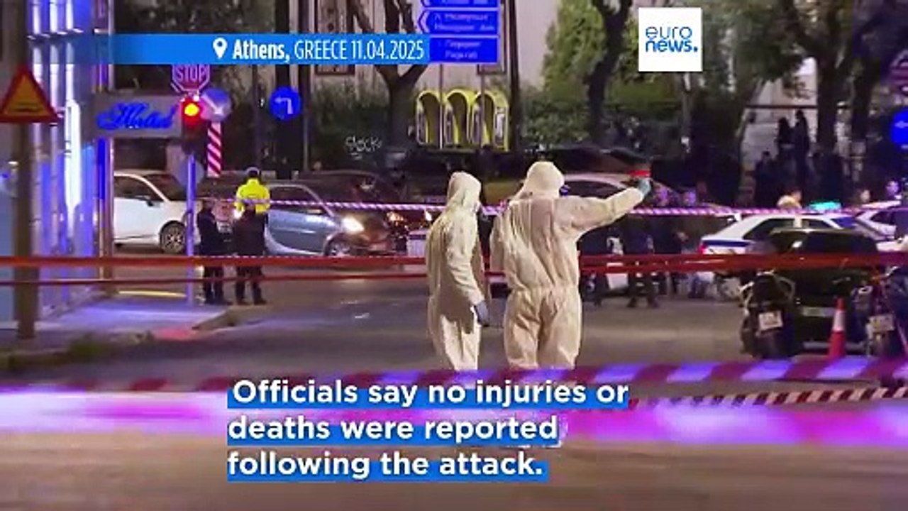 Bomb explodes near national train company office in Athens, no injuries reported