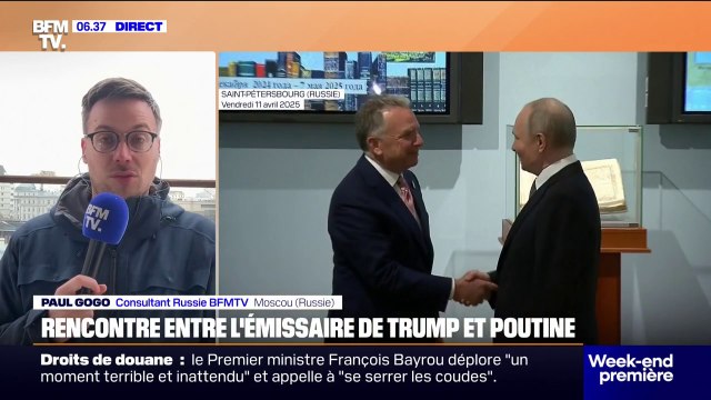 Ukraine: ce que l'on sait du contenu des échanges entre Vladimir Poutine et l'émissaire de Donald Trump, Steve Witkoff