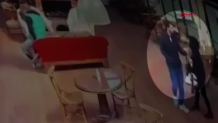 Danla Biliç'in eski sevgilisi tarafından darbedildiği anlar kamerada