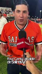 Inauguran estadio de béisbol de Ligas Pequeñas en Salinas Victoria