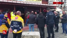 Rize'de kavga ihbarına giden polise pasta sürprizi