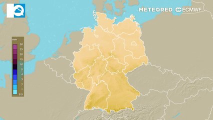 Der Regen kommt zurück - die Mengen halten sich allerdings zunächst noch arg in Grenzen!