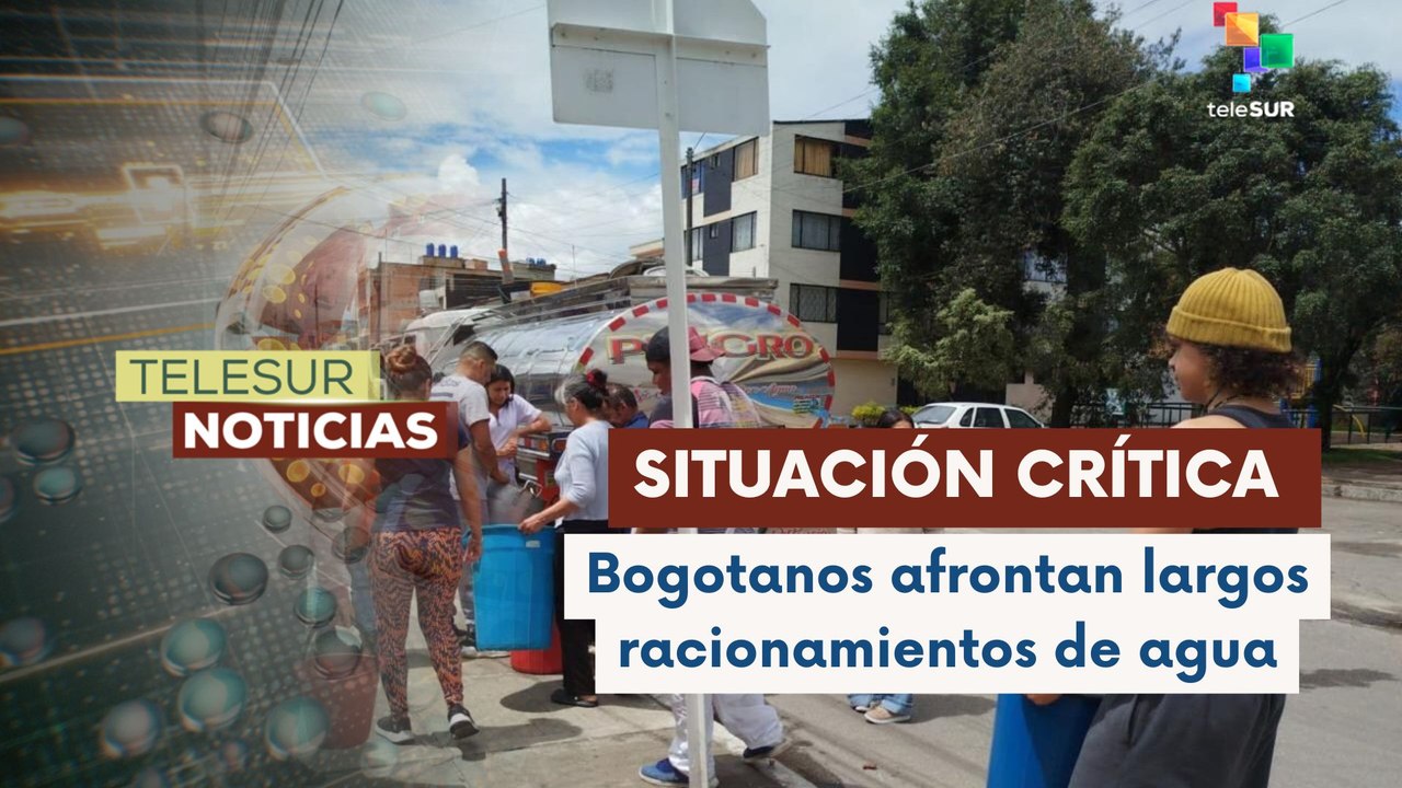 Ciudades colombianas afrontan racionamientos de agua, mientras multinacionales explotan las quebradas sin límite