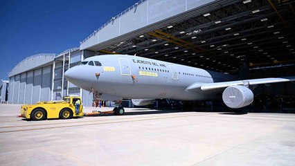 वीडियो: स्पेनिश वायु और अंतरिक्ष सेना का पहला A330 MRTT विमान सेवा में शामिल