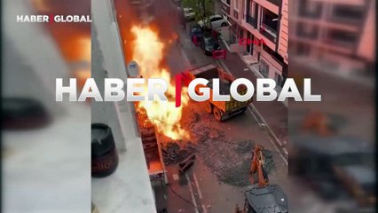 Avcılar'da doğal gaz patlaması
