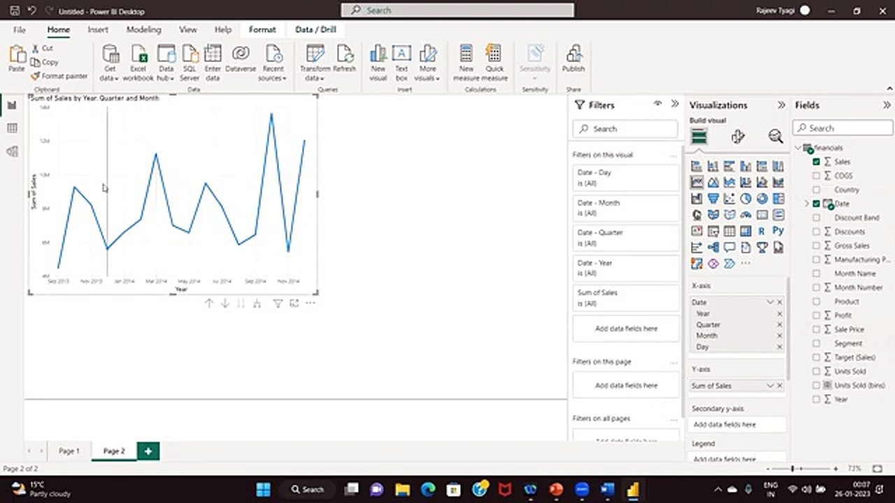 Power BI Forecasting