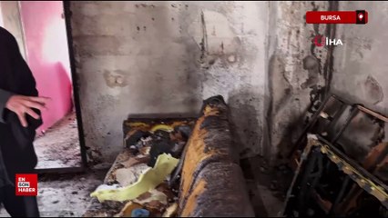 Bursa'da iki kardeşin can verdiği yangın gizemini koruyor