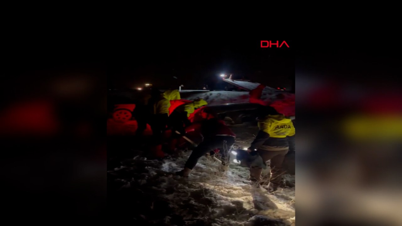 Kayseri'de tipi nedeniyle mahsur kalan 755 kişi kurtarıldı