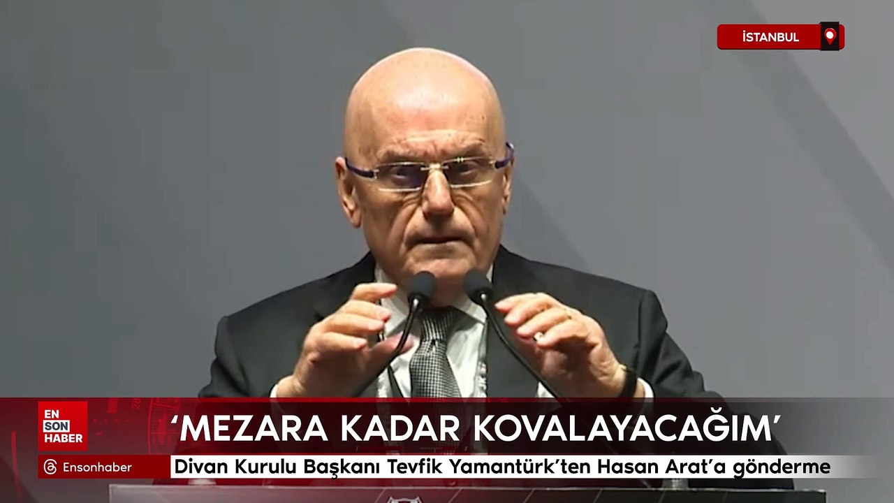 Beşiktaş Divan Kurulu Başkanı Tevfik Yamantürk'ten Hasan Arat'a gönderme