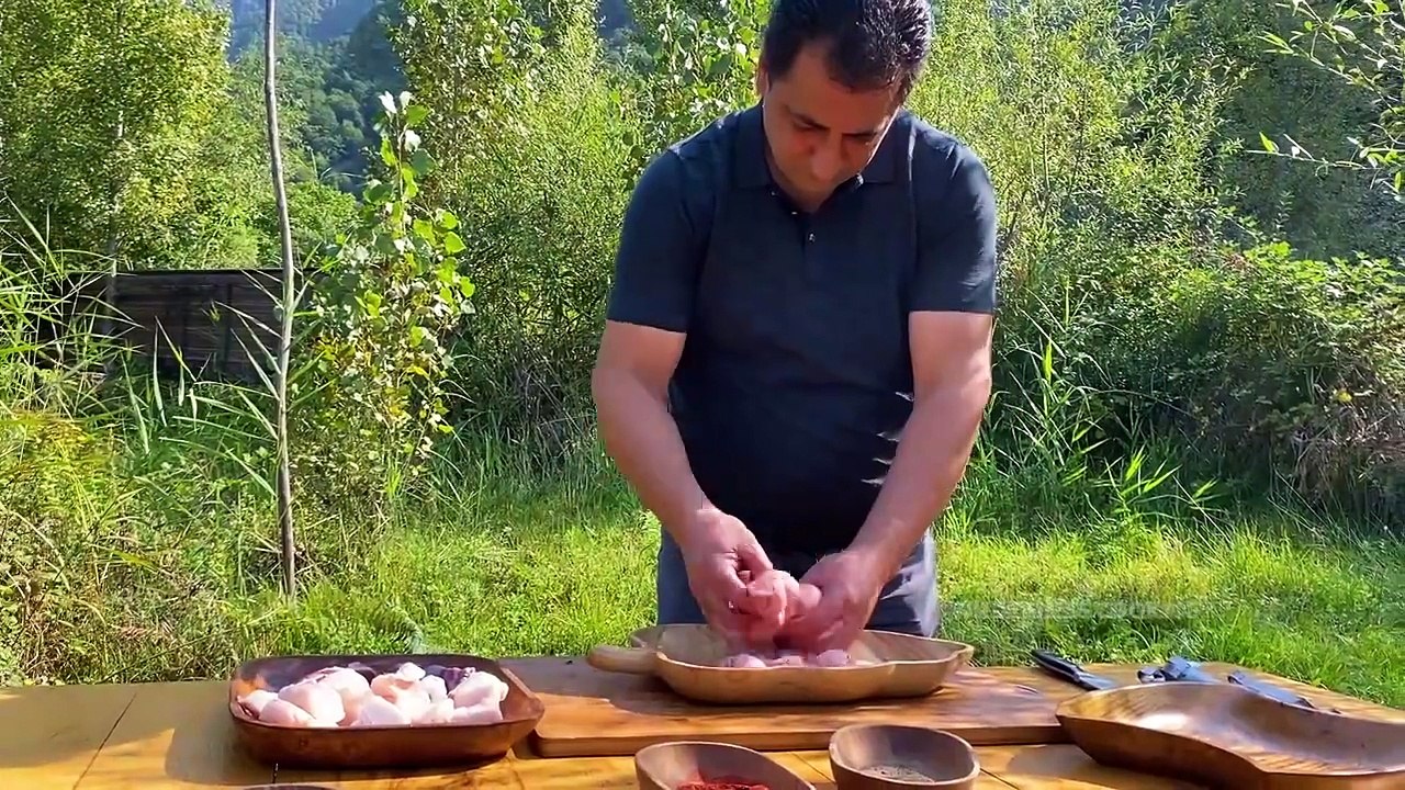 LAMB TESTICLES  KABOB   GRILLED LAMB TESTICLES   THE BEST WILDERNESS COOKING'S LAMB KEBAB RECIPES