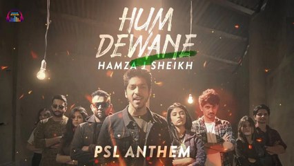 Hum Dewane | Official PSL 2025 Anthem by Hamza J Sheikh 🎶 - thumbnail