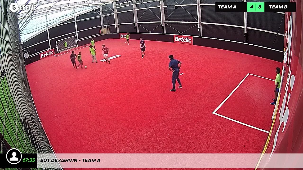 But de Ashvin - Team A