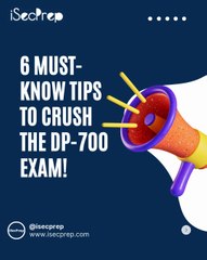 6 Must-Know Tips to CRUSH the DP-700 Exam!