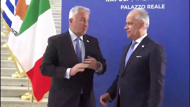 Napoli - MED 5. AL VIA I LAVORI A NAPOLI, PRIMA SESSIONE SU PATTO MIGRAZIONE (12.04.25)