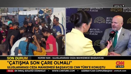 Uluslararası Ceza Mahkemesi Başsavcısı CNN TÜRK'te
