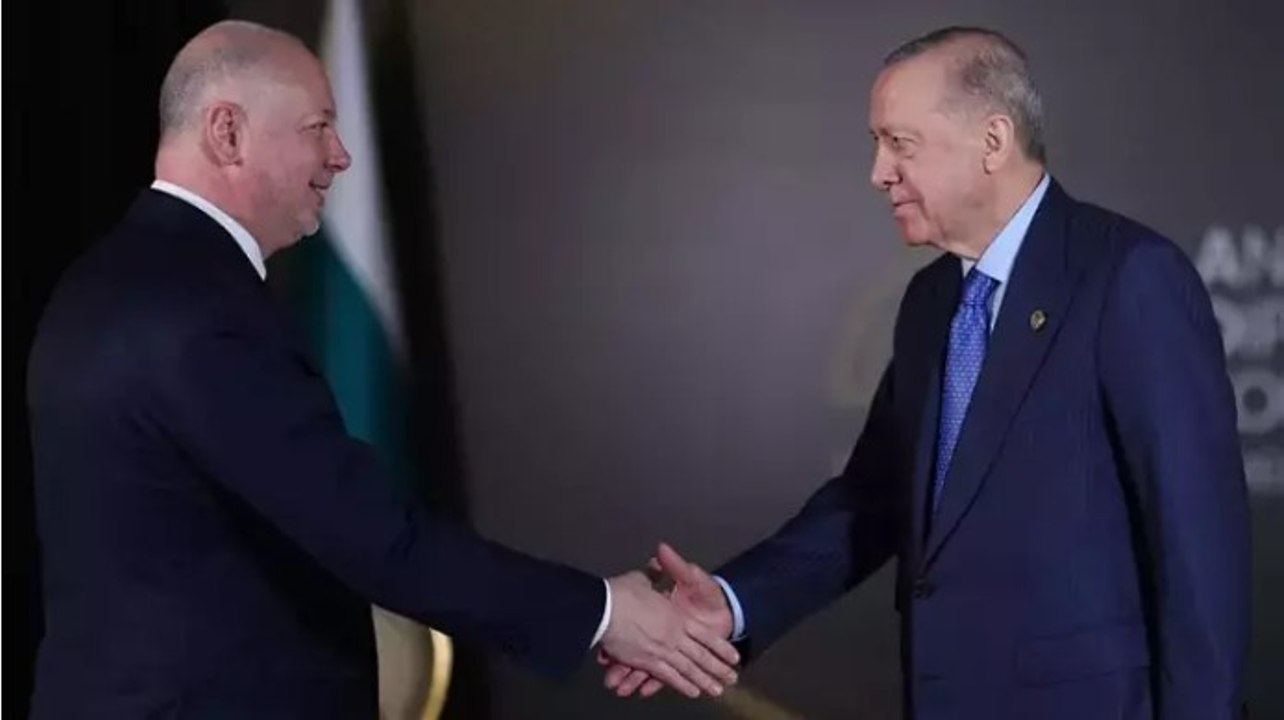 Cumhurbaşkanı Erdoğan, Bulgaristan Başbakanı Jelyazkov’u kabul etti