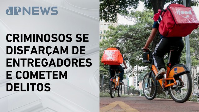 Polícia de SP deflagra operação contra falsos entregadores de aplicativos