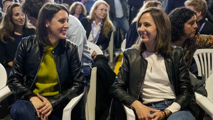 Belarra, reelegida líder de Podemos  con menos votos, critica a un "dócil" Sumar