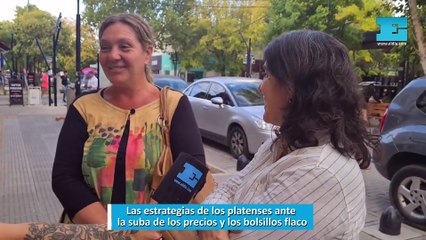 Las estrategias de los platenses ante la suba de los precios y los bolsillos flaco