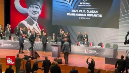 Beşiktaş Divan Kurulu'nda kavga çıktı