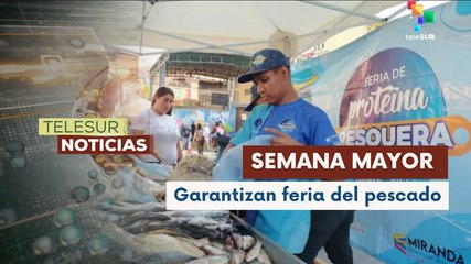 La Feria del pescado ofrece precios asequibles próximo a la semana mayor