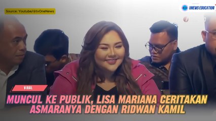 Muncul Ke Publik, Lisa Mariana Ceritakan Asmaranya Dengan Ridwan Kamil