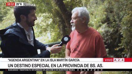 🇦🇷  "AGENDA ARGENTINA" EN LA ISLA MARTÍN GARCÍA