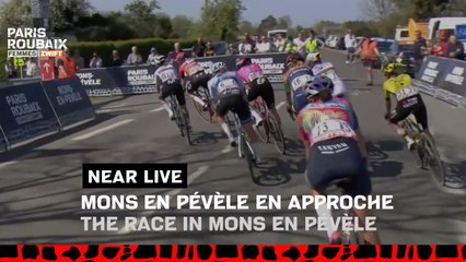 Paris-Roubaix Femmes avec ZWIFT 2025 - Le secteur de Mons en Pévèle !