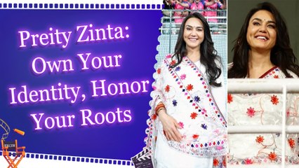 Preity Zinta Embraces Her Punjabi Heritage in Stunning Phulkari Look