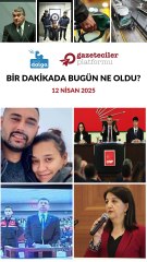 Bir dakikada bugün ne oldu?