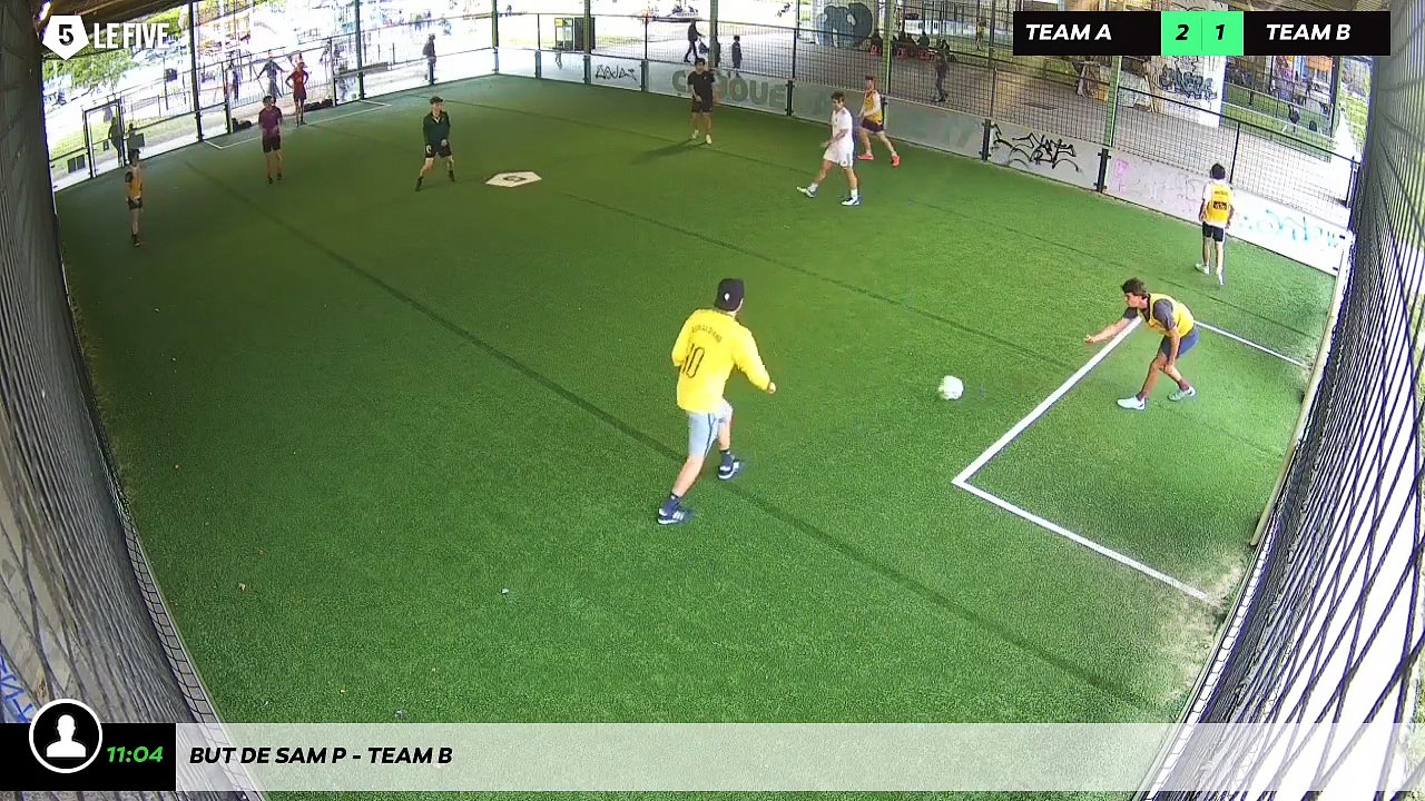 But de Sam P - Team B