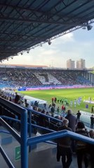 Spal-Pontedera, la coreografia della Curva Ovest per Mirco Antenucci