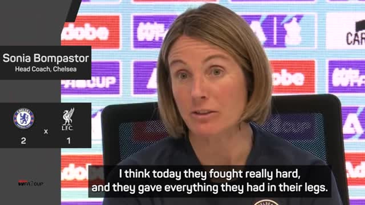 Bompastor hails Chelsea's mentality to reach FA Cup final