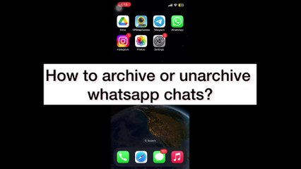 How To Archive & Unarchive WhatsApp Chats On iPhone (2025)