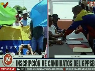 La Guaira | Candidato por el GPPSB José Alejandro Terán formaliza su inscripción ante el CNE