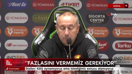 Stanimir Stoilov: Kötü oynamıyoruz ama istediğimiz sonucu alamıyoruz