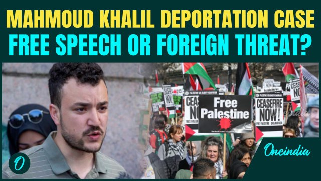Columbia Grad Mahmoud Khalil Faces Deportation Over Gaza Protests, No Crime Alleged